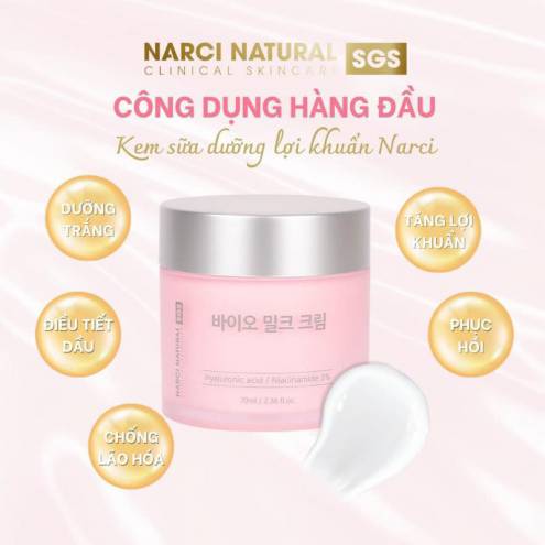 Kem dưỡng Narci Natural SGS