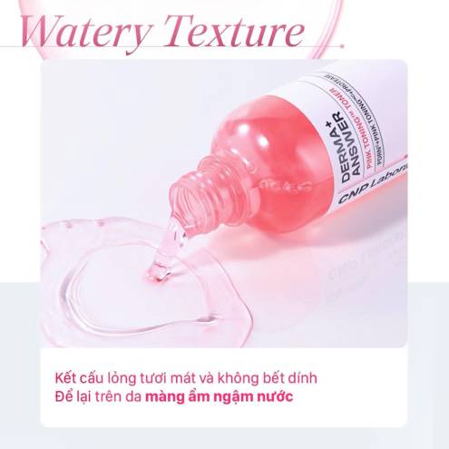 Nước Cân Bằng CNP Derma Answer Pink Toning™ Toner 200ml