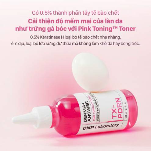 Nước Cân Bằng CNP Derma Answer Pink Toning™ Toner 200ml
