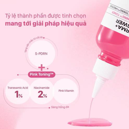 Nước Cân Bằng CNP Derma Answer Pink Toning™ Toner 200ml