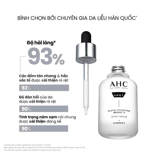 Tinh chất serum mờ nám sáng da PROSHOT GLUTA-CTIVATION BRIGHT 3 AHC 40ML