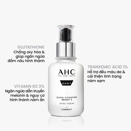 Tinh chất serum mờ nám sáng da PROSHOT GLUTA-CTIVATION BRIGHT 3 AHC 40ML