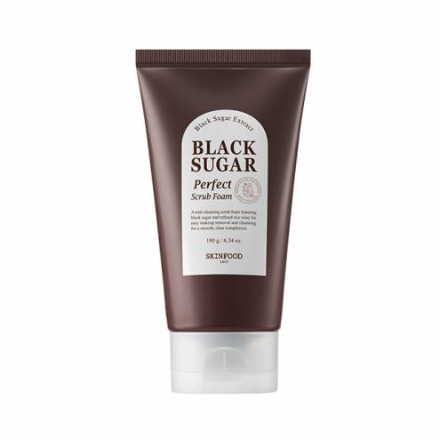 Sữa Rửa Mặt SKINFOOD Black Sugar Perfect Scrub Foam 180g