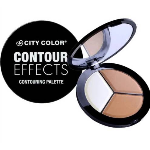 Phấn Tạo Khối City Color 3 ô Contour Effects Công Thức Mới Chát Kem Mịn Dễ Tan Che Phủ Tốt 100g