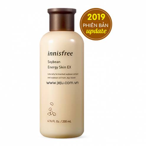 Nước Hoa Hồng Innisfee Soybean Energy Skin Ex 200ml