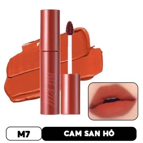 [Màu 1-8] Son Kem Lì, Siêu Mịn Môi Merzy Bite The Beat Mellow Tint 4g