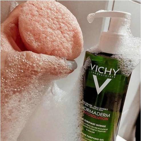 Sữa Rửa Mặt Trị Mụn Vichy Normaderm Phytosolution Intensive Purifying Gel 400ml