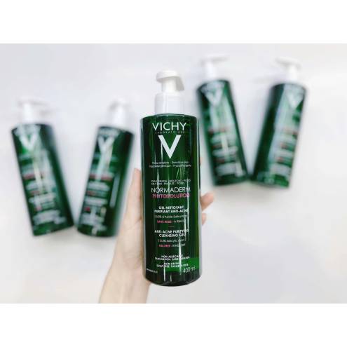 Sữa Rửa Mặt Trị Mụn Vichy Normaderm Phytosolution Intensive Purifying Gel 400ml