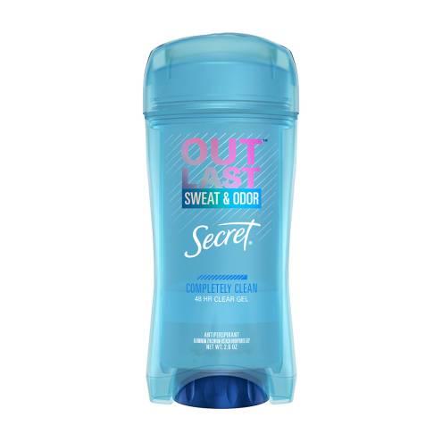 Gel Khử Mùi Secret Outlast Sweat & Odor Completely Clean 48 Hr Clear Gel Anti-Perspirant  
