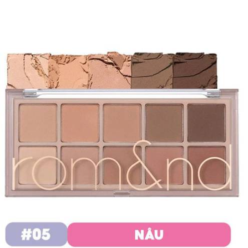 Bảng Phấn Mắt Lấp Lánh 10 Ô Romand Better Than Eye Palette  