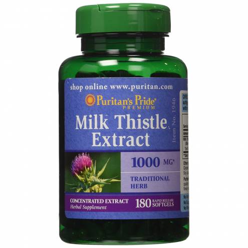 Viên uống thải độc gan hỗ trợ chức năng gan Milk Thistle Extract của Mỹ 180v