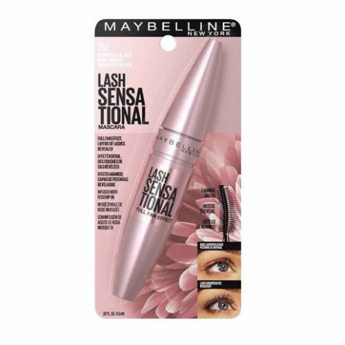 Mascara Dài Mi & Cong Mi Chống Trôi Nước Maybelline Lash Sensational  