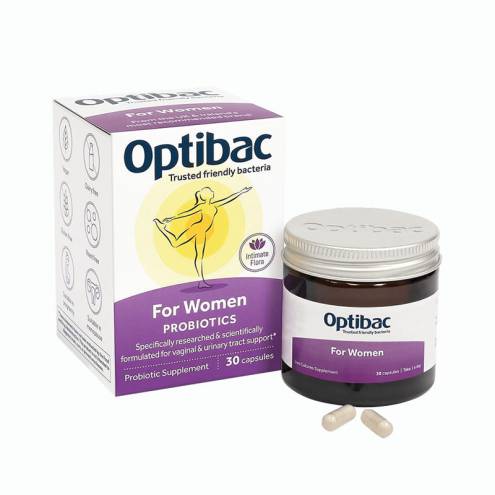 Thực phẩm chức năng Men vi sinh OptiBac Probiotics 30 viên cho phụ nữ