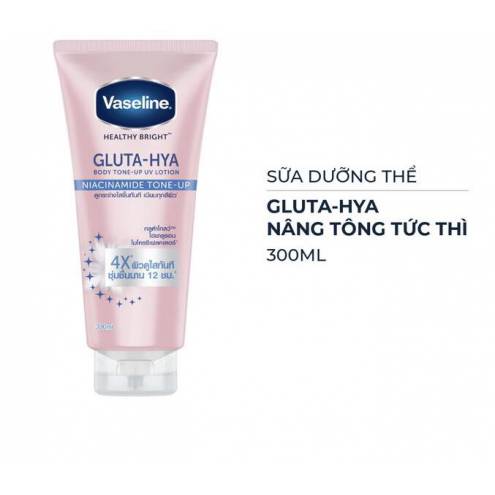 Dưỡng Thể Vaseline Healthy White Body-Tone Up 4X 320ml