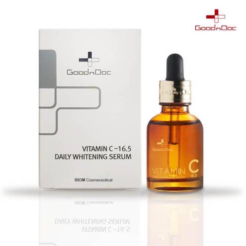 SERUM GOODNDOC VITAMIN C-16.5 DAILY WHITENING SERUM Dưỡng trắng và trẻ hóa da