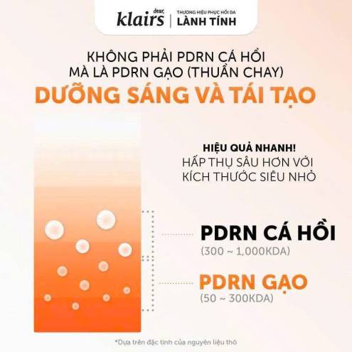 Nước hoa hồng sáng da Klairs Freshly Juiced Vitamin Essence Toner 180ml