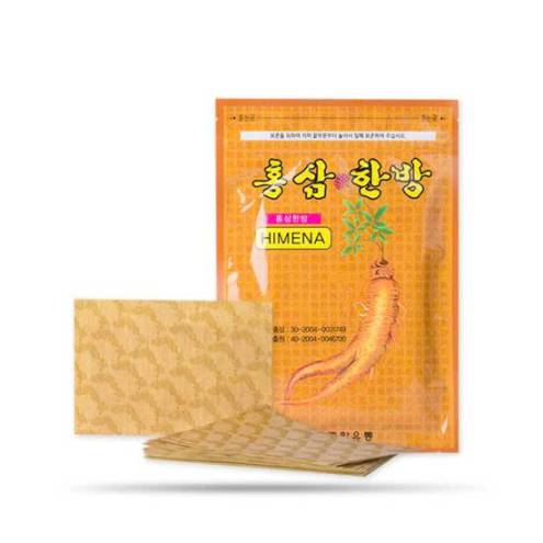Cao dán hồng sâm trị nhức mỏi HIMENA (gói 20 miếng)