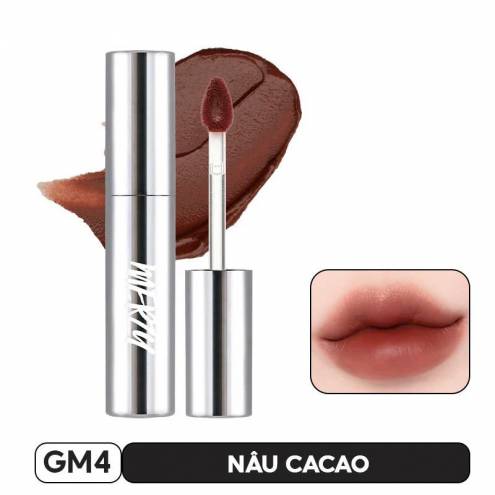 [Mery Glam Vỏ Bạc] Son Kem Lì Mềm Mịn, Lâu Trôi Merzy The Glam Mellow Tint 4g