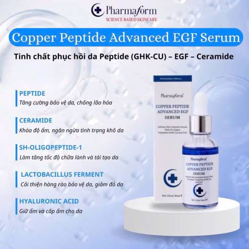 Serum Pharmaform Copper Peptide Advanced EGF 30ml
