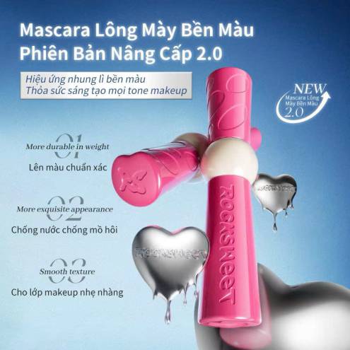 Mascara Chuốt Mày Eyebrow Tint Rock Sweet Mẫu Mới 2.0