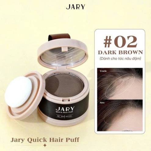 PHẤN CHẤM HÓI TÓC JARY QUICK HAIR PUFF