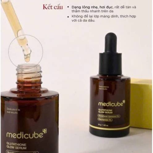 Tinh Chất Dưỡng Sáng Da Medicube Glutathione Glow Serum 30g