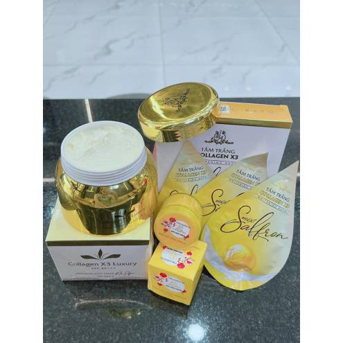 Combo Dưỡng Trắng Da Body Đông Anh Collagen x3