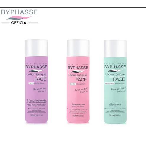 Nước Hoa Hồng Làm Sạch Ẩm Mịn Da Byphasse Lotion Tonique Douceur Face 500ml 
