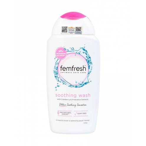 Dung Dịch Vệ Sinh Phụ Nữ Cao Cấp Femfresh Soothing Wash 250ml