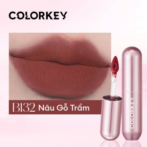 Son Bùn Colorkey Mousse Matte Lip Mud