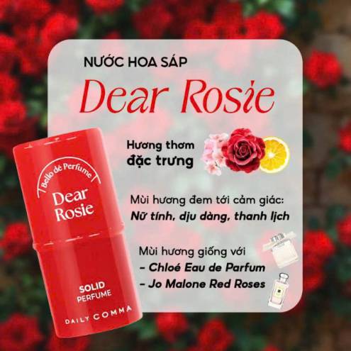 Nước Hoa Dạng Sáp Daily Comma Perfume 4.7g