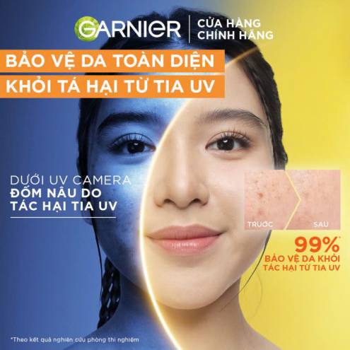 Tinh Chất Chống Nắng Garnier Skin Naturals Super UV Invisible Serum Sunscreen 30ml