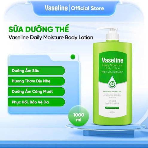 Sữa Dưỡng thể Vaseline Body Lotion 1000ml bản Hàn Quốc
