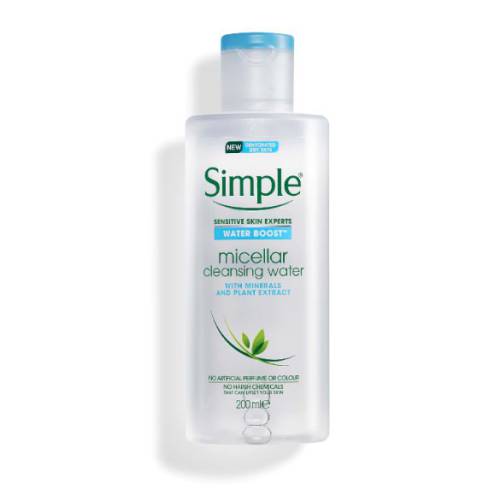 Nước Tẩy Trang Cho Da Khô Simple Water Boost Micellar Cleansing Water 