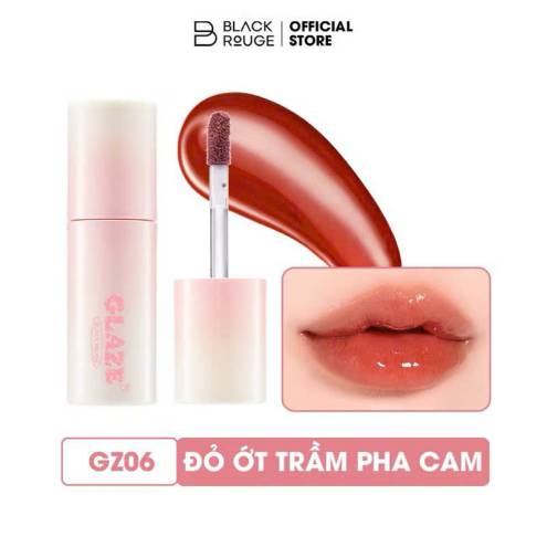 Son Tint Bóng Black Rouge Chewy Lip Glaze 3.28g