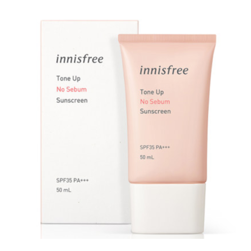 KEM CHỐNG NẮNG INNISFREE TONE UP NO SEBUM SUNSCREEN SPF50/PA++++ (50ML)
