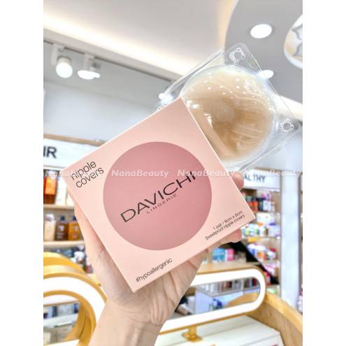 [Hypoallergenic] Miếng Dán Ngực Sinh Nhiệt Tự Thân Davichi Nipple Covers 