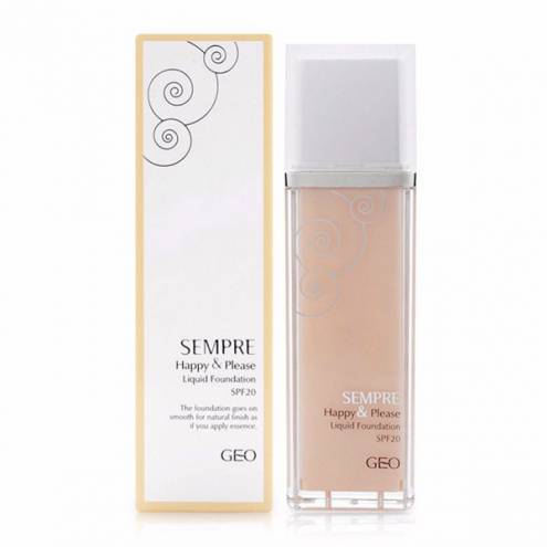 Kem nền Geo Sempre Happy & Please Liquid Foundation