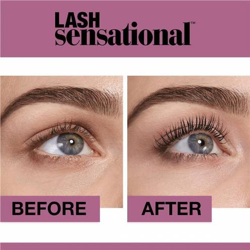 Mascara Dài Mi & Cong Mi Chống Trôi Nước Maybelline Lash Sensational  