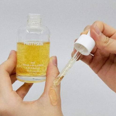 Tinh Chất Dưỡng Da Prettyskin 24K Gold Collagen Ampoule