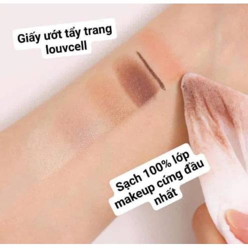 Khăn giấy ướt tẩy trang Louv Cell Original Natural Calming Cleansing Tissue 10 tờ