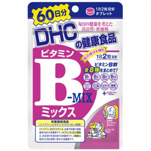 [Gói 120 Viên /60 Ngày] Viên Uống Vitamin B Tổng Hợp, Hỗ Trợ Tăng Cường Và Bảo Vệ Sức Khỏe DHC Vitamin B Mix 
