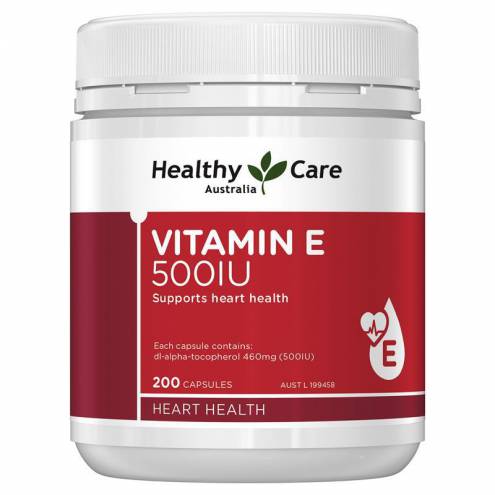 Viên Uống Bổ Sung Vitamin E Healthy Care Vitamin E 500IU