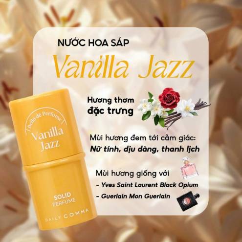 Nước Hoa Dạng Sáp Daily Comma Perfume 4.7g