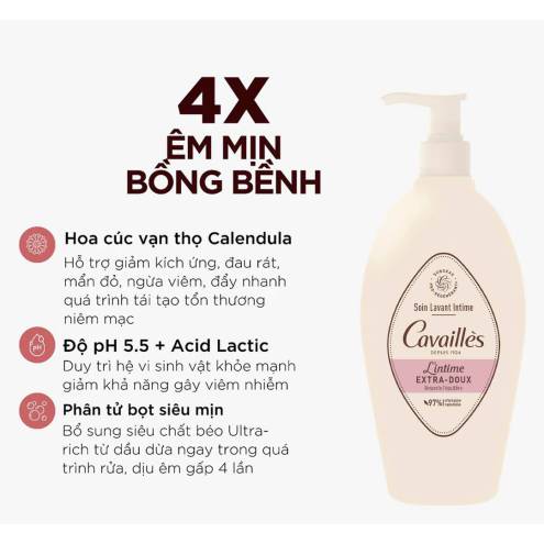 Dung Dịch Vệ Sinh Dịu Nhẹ CAVAILLÈS