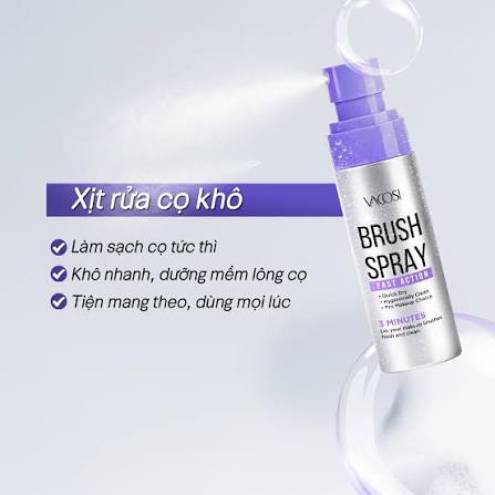 XỊT RỬA CỌ KHÔ VACOSI 60ml