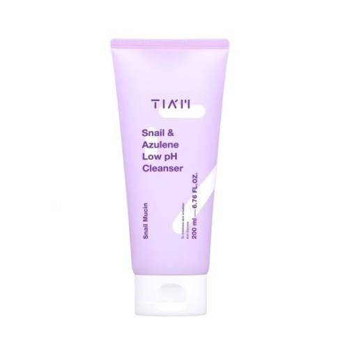 Sữa Rửa Mặt TIA'M Snail & Azulene Low Ph Cleanser 200m Sữa Rửa Mặt Ốc Sên Dành Cho Da Dầu, Nhạy Cảm