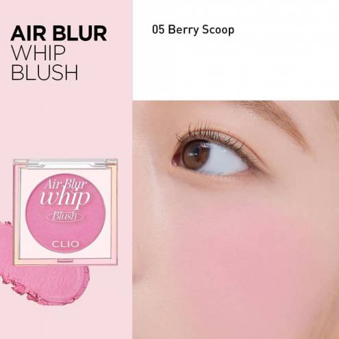 Má Hồng Clio Air Blur Whip Blush 3g