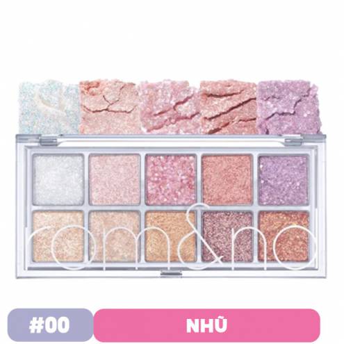 Bảng Phấn Mắt Lấp Lánh 10 Ô Romand Better Than Eye Palette  