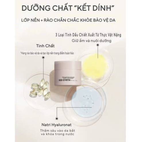  Kem Lót Trang Điểm RED EARTH V10 Energised Face Base